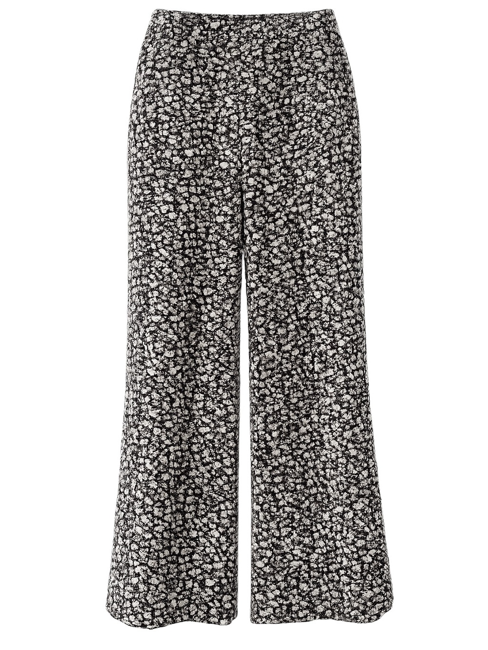 Derek Lam 10 Crosby Black and White Floral Pants